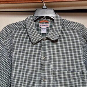 Vintage Badge men's Button Down Shirt